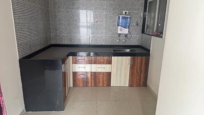 Kitchen Image of 650 Sq.ft 1 BHK Apartment / Flat for sale in Gagan Micasaa, Wagholi Pune for Rs. 3300000