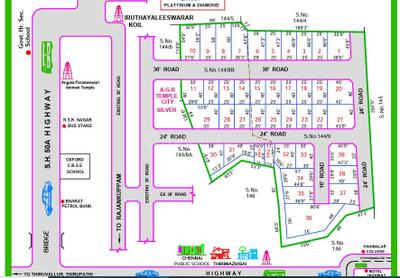 Image of 1200 Sq.ft Residential Plot / Land for sale in Thirunindravur, Chennai for Rs. 3700000