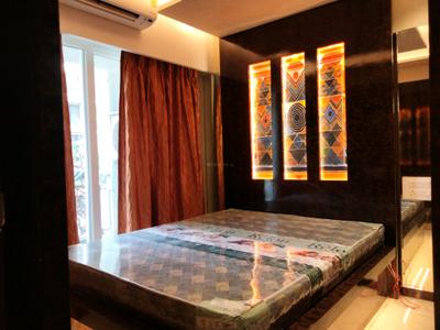 Bedroom Image of 717 Sq.ft 2 BHK Apartment / Flat for sale in Tharwanis Sky View, Kharghar Navi Mumbai for Rs. 11500000
