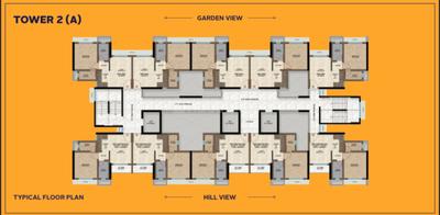 Image of 347 Sq.ft 1 BHK Apartment / Flat for sale in Squarefeet Green Square, Thane West, Thane for Rs. 4100000