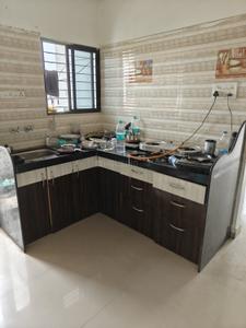Kitchen Image of 950 Sq.ft 3 BHK Apartment / Flat for rent in Ram Nagar Nagpur for Rs. 21000