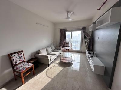 Hall Image of 1000 Sq.ft 2 BHK Apartment / Flat for rent in Shapoorji Pallonji BKC 28, Bandra East Mumbai for Rs. 99945