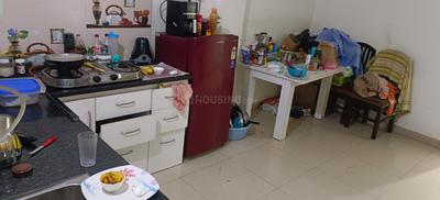 Kitchen Image of 1000 Sq.ft 1 BHK Builder Floor for rent in Nipania Indore for Rs. 18000