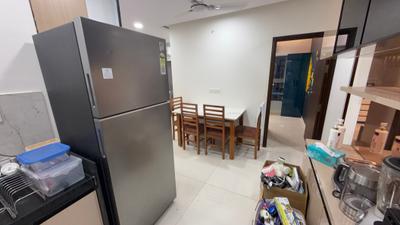 Kitchen Image of 1500 Sq.ft 3 BHK Apartment / Flat for rent in Adani Amogha, Shantigram Ahmedabad for Rs. 55000