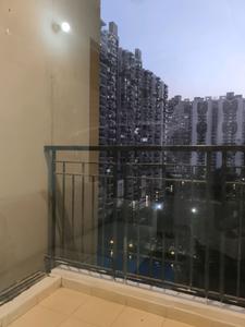 Living Room Image of 1050 Sq.ft 2 BHK Apartment / Flat for rent in Gulshan Bellina, Noida Extension Greater Noida for Rs. 32000