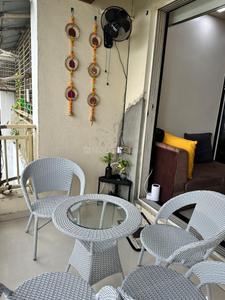 Balcony Image of 1055 Sq.ft 2 BHK Apartment / Flat for sale in Dombivli West Thane for Rs. 8000000