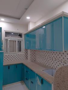 Kitchen Image of 652 Sq.ft 3 BHK Builder Floor for sale in Fairdeal Burari Dream Homes, Burari New Delhi for Rs. 3251001