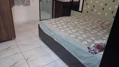 Bedroom Image of 1200 Sq.ft 3 BHK Independent House for rent in South Bopal Ahmedabad for Rs. 34000