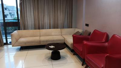 Living Room Image of 1480 Sq.ft 3 BHK Apartment / Flat for rent in Mahabal Casa The Status, Chandkheda Ahmedabad for Rs. 32000