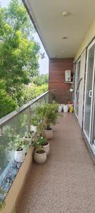 Balcony Image of 1800 Sq.ft 3 BHK Builder Floor for rent in Palam Vihar Gurgaon for Rs. 50000
