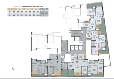 Image of 1197 Sq.ft 2 BHK Apartment / Flat for sale in Cielo by VTP Luxe, Bavdhan, Pune for Rs. 10300000