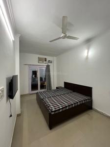 Bedroom Image of 554 Sq.ft 1 RK Builder Floor for rent in Sector 43 Gurgaon for Rs. 17999