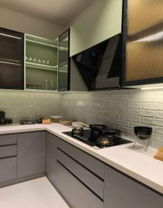 Kitchen Image of 650 Sq.ft 1 BHK Apartment / Flat for rent in Phoenix One Bangalore West, Rajajinagar Bengaluru for Rs. 15000