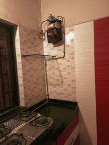 Kitchen Image of 1450 Sq.ft 3 BHK Apartment / Flat for rent in Shubharambh Tower, Thane West Thane for Rs. 60000
