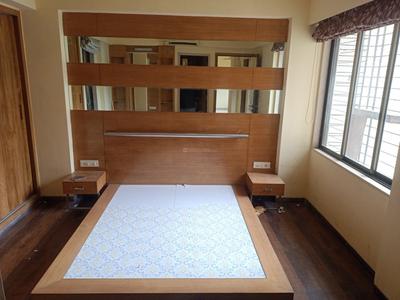 Bedroom Image of 950 Sq.ft 2 BHK Apartment / Flat for rent in Kasarvadavali Thane for Rs. 27000