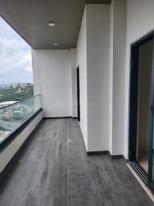 Balcony Image of 2870 Sq.ft 3 BHK Apartment / Flat for rent in Aparna One, Shaikpet Hyderabad for Rs. 200000