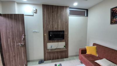 Living Room Image of 650 Sq.ft 1 BHK Apartment / Flat for rent in Mahalakshmi Nagar Indore for Rs. 22000