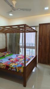 Bedroom Image of 420 Sq.ft 1 BHK Apartment / Flat for rent in Unnati Woods Phase 7, Kasarvadavali Thane for Rs. 24600