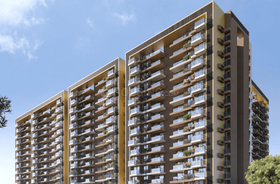 Image of 1359 Sq.ft 2 BHK Apartment / Flat for sale in Swagat Glassglow, Sargasan, Gandhinagar for Rs. 5889000