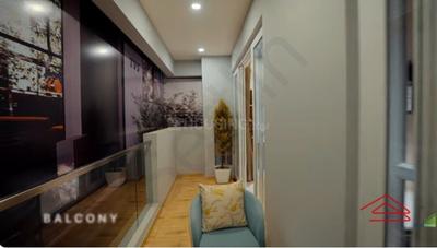 Balcony Image of 1805 Sq.ft 3 BHK Apartment / Flat for sale in TVS Isle Of Trees by TVS Emerald Limited, Jakkur Bengaluru for Rs. 30600000