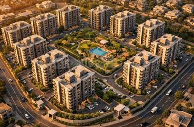 Image of 1200 Sq.ft 3 BHK Apartment / Flat for sale in TVS Emerald Auralis, Thanisandra, Bengaluru for Rs. 13600000