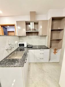 Kitchen Image of 955 Sq.ft 1 BHK Builder Floor for rent in Bhai Randhir Singh Nagar Ludhiana for Rs. 17000