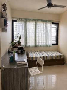 Bedroom Image of 1050 Sq.ft 2 BHK Apartment / Flat for rent in Nanded Asawari, Nanded Pune for Rs. 26000