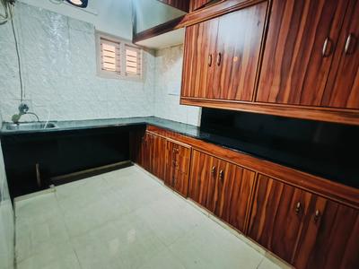 Kitchen Image of 1150 Sq.ft 2 BHK Builder Floor for rent in New Tippasandra Bengaluru for Rs. 40000