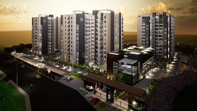 Image of 1500 Sq.ft 3 BHK Apartment / Flat for sale in Sohan Exotica, Sahakara Nagar, Bengaluru for Rs. 18500000