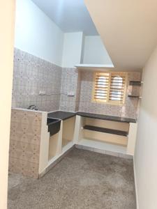 Kitchen Image of 550 Sq.ft 1 BHK Builder Floor for rent in Kaggadasapura Bengaluru for Rs. 15000