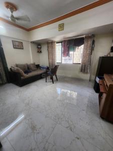 Hall Image of 650 Sq.ft 1 BHK Apartment / Flat for rent in Airoli Plaza, Airoli Navi Mumbai for Rs. 35000