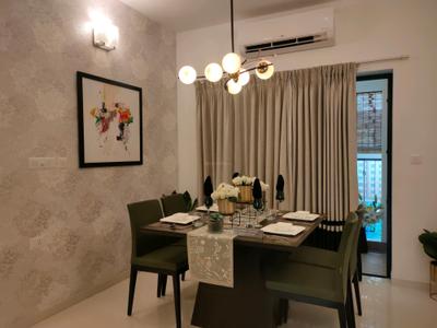 Dining Area Image of 1224 Sq.ft 2 BHK Apartment / Flat for sale in Casagrand First City, Perumbakkam Chennai for Rs. 5900000