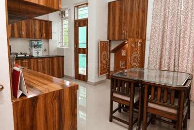 Kitchen Image of 925 Sq.ft 3 BHK Apartment / Flat for sale in Faith Imperial Heights, Mahawadiya Bhopal for Rs. 2650000
