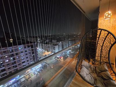 Balcony Image of 1530 Sq.ft 3 BHK Apartment / Flat for sale in Swamarvella Swastik Marvella, Chandkheda Ahmedabad for Rs. 8500000