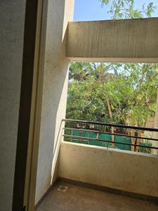 Balcony Image of 650 Sq.ft 1 BHK Apartment / Flat for sale in Bhugaon Pune for Rs. 4800000
