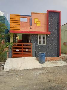 Image of 700 Sq.ft 2 BHK Independent House for sale in Mathampalayam, Coimbatore for Rs. 3400000