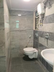 Common Bathroom Image of 690 Sq.ft 1 BHK Apartment / Flat for sale in Kalptaru Srishti Namah, Mira Road East Mira Bhayandar for Rs. 9500000