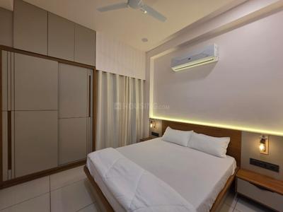 Bedroom Image of 1300 Sq.ft 2 BHK Apartment / Flat for rent in Agora City Centre, Karelibagh Vadodara for Rs. 32000