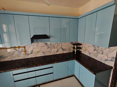 Kitchen Image of 1000 Sq.ft 3 BHK Apartment / Flat for rent in Resonant Landmark Paradise Phase 2, Electricity Board Area Kota for Rs. 15000