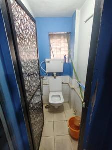 Bathroom Image of 500 Sq.ft 1 BHK Builder Floor for sale in Airoli Navi Mumbai for Rs. 7000000