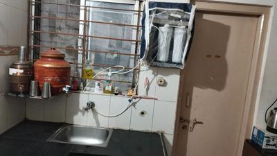 Kitchen Image of 800 Sq.ft 2 BHK Duplex for rent in Radhika Park Rajkot for Rs. 3750