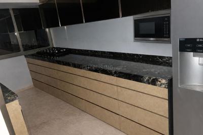Kitchen Image of 1800 Sq.ft 4 BHK Apartment / Flat for rent in Rizvi Continental Tower, Pali Hill Mumbai for Rs. 375000