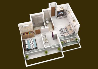 Image of 1100 Sq.ft 2 BHK Apartment / Flat for sale in Panvel, Navi Mumbai for Rs. 10000000