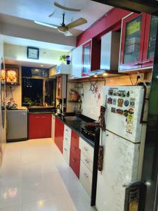Kitchen Image of 700 Sq.ft 1.5 BHK Apartment / Flat for sale in Joy Homes Complex, Bhandup West Mumbai for Rs. 12500000