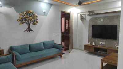 Living Room Image of 2000 Sq.ft 3 BHK Apartment / Flat for rent in Tulsi Shyam Saanvi, Chandkheda Ahmedabad for Rs. 42000