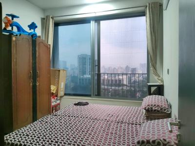 Bedroom Image of 1200 Sq.ft 3 BHK Apartment / Flat for rent in Oberoi Eternia Towers A to D, Mulund West Mumbai for Rs. 132000