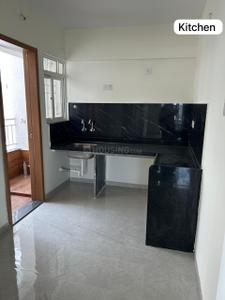 Kitchen Image of 700 Sq.ft 1 BHK Apartment / Flat for rent in Shriram Nysa, Dhanori Pune for Rs. 18000