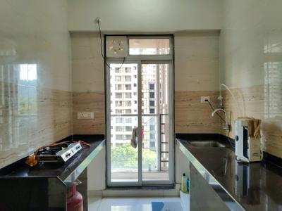 Kitchen Image of 630 Sq.ft 1 BHK Apartment / Flat for sale in JVM Sarvam, Kasarvadavali Thane for Rs. 5500000