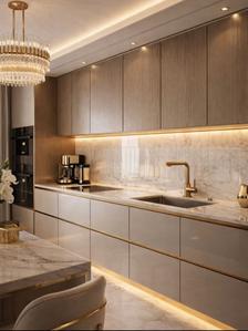 Kitchen Image of 855 Sq.ft 2 BHK Apartment / Flat for sale in The Highlands Godrej City, Panvel Navi Mumbai for Rs. 11600000