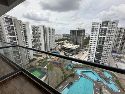 Balcony Image of 1700 Sq.ft 3 BHK Apartment / Flat for rent in Sumadhura Folium Phase II, Whitefield Bengaluru for Rs. 84000